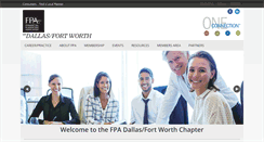 Desktop Screenshot of fpadfw.org